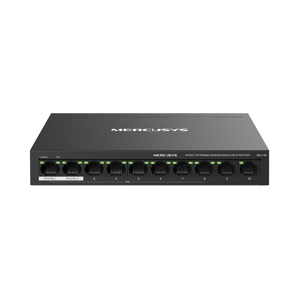 2X MERCUSYS MS110P Switch