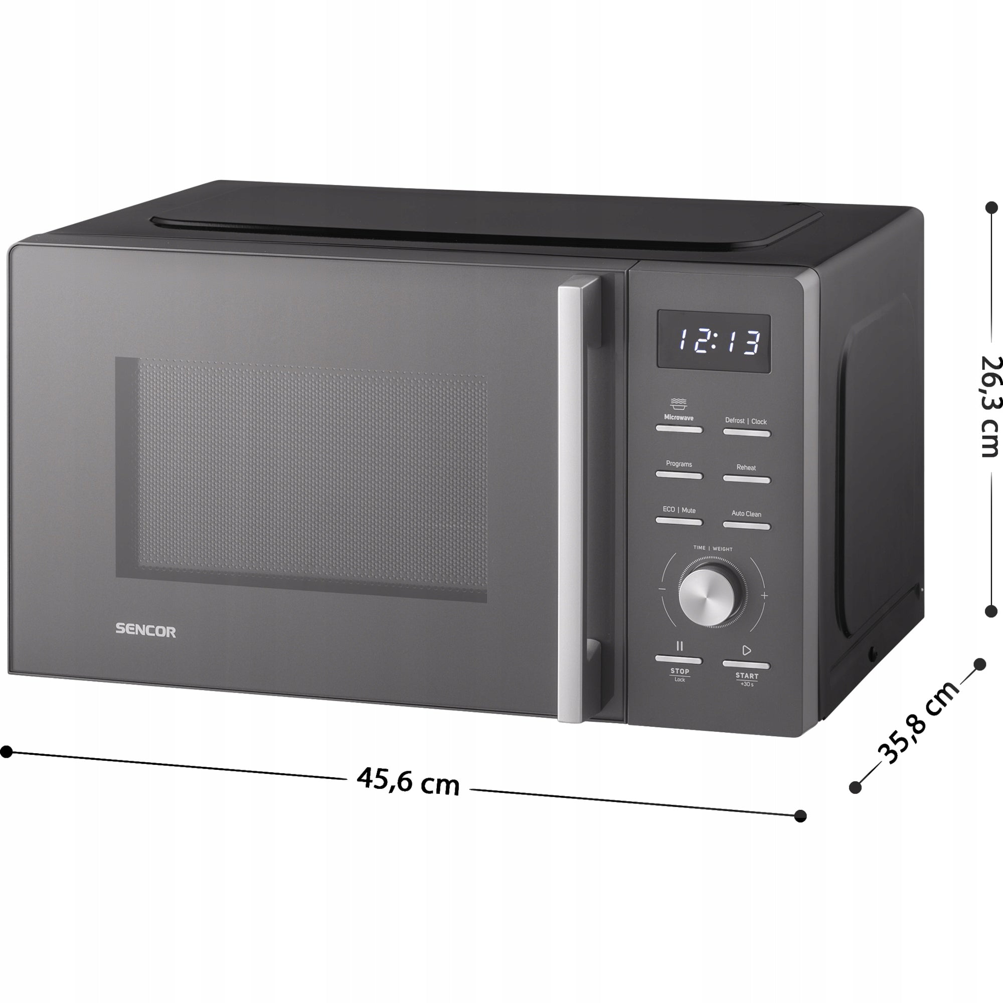 2X MICROWAVE OVEN 20L SENCOR SMW 5019BK 700W BLACK Brand Sencor