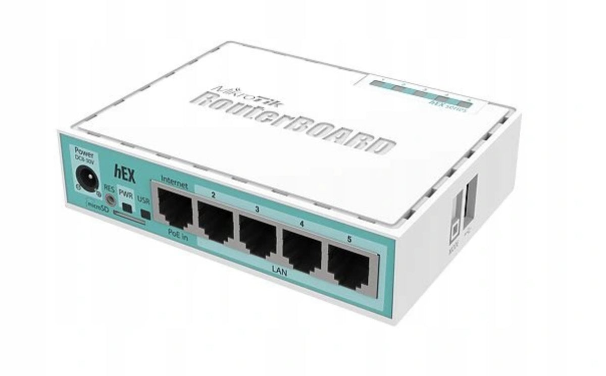 2X MIKROTIK ROUTERBOARD hEX (RB750Gr3) Manufacturer MikroTik
