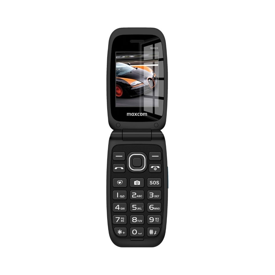 2X MOBILE PHONE MAXCOM FOR SENIOR WITH FLAP