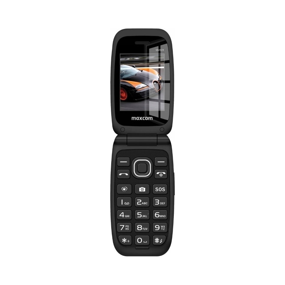2X MOBILE PHONE MAXCOM MM828 L 4G LTE WITH FLAP