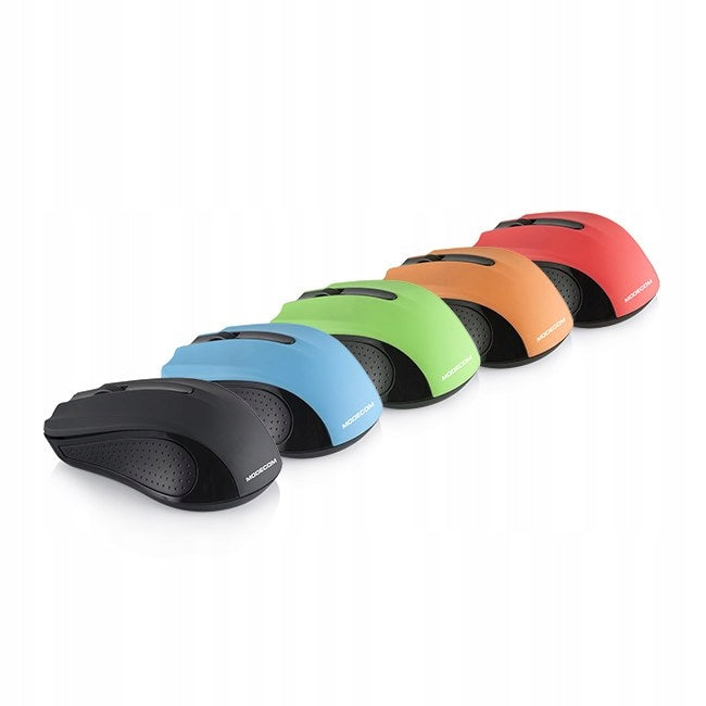 2X MODECOM WIRELESS OPTICAL MOUSE WM9 BLACK Manufacturer MODECOM