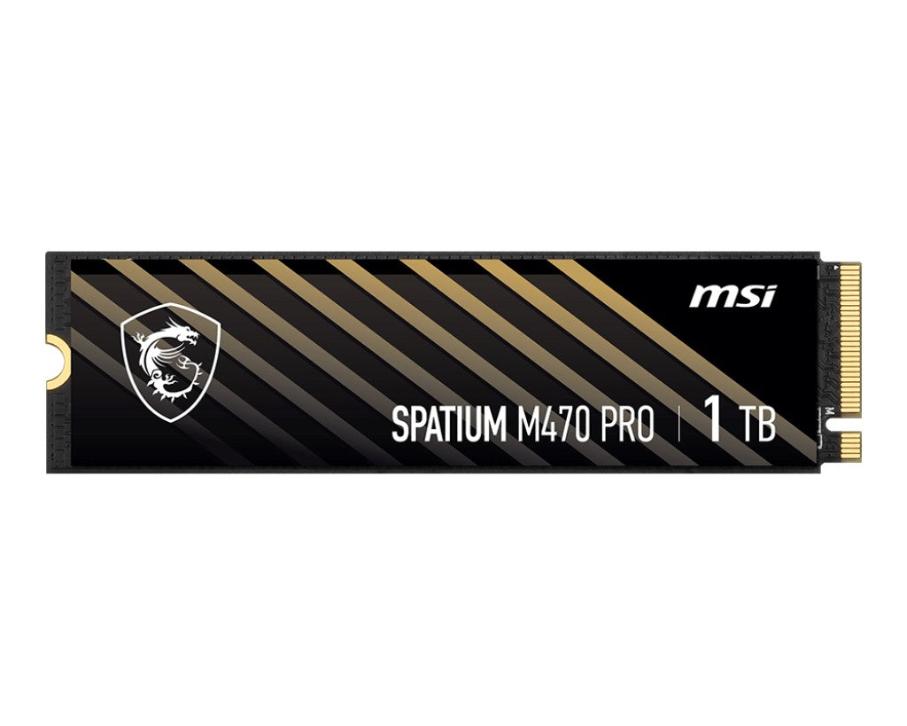2X MSI SPATIUM M470 PRO PCIe 4.0 NVMe M.2 1TB SSD Model SPATIUM M470 PRO