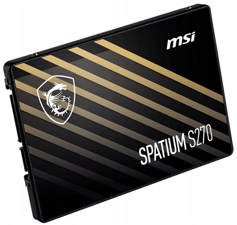 2X MSI SPATIUM S270 960GB SSD 2,5 inch SATA3 500/450MB/s Model Spatium S270
