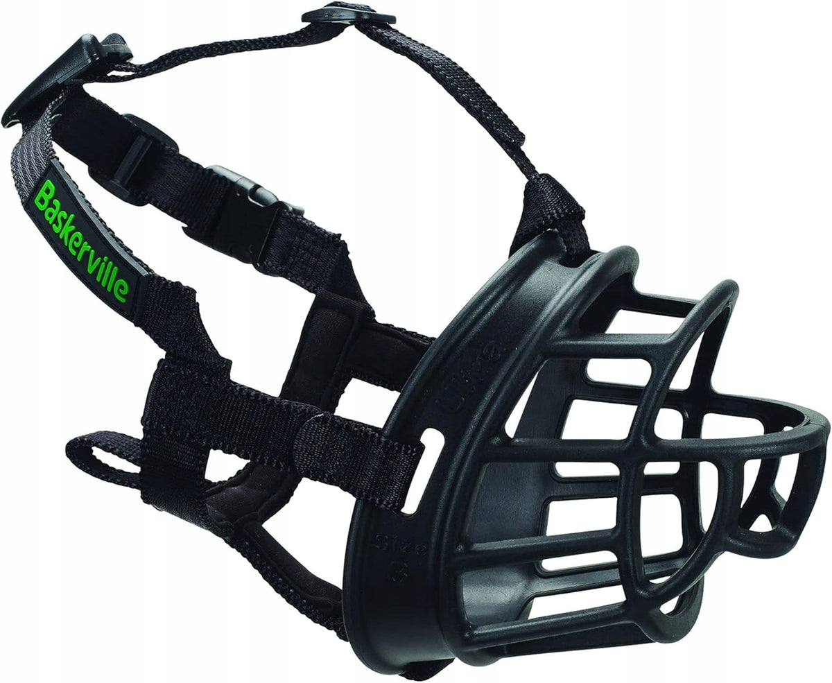 2X MUZZLE ADJUSTABLE BLACK SAFE PREVENTS BITING