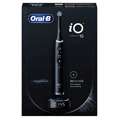 2X Magnetic Toothbrush Oral-B iO Series 10 Cosmic Black Brand Oral-B