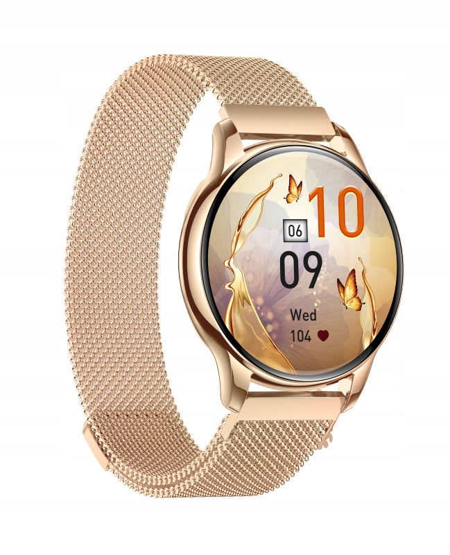 2X Maxcom Ecowatch 3 Gold Smartwatch