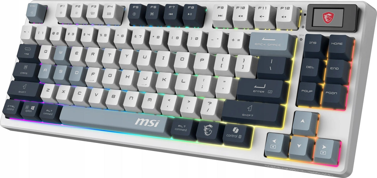 2X Mechanical Keyboard MSI Forge GK600 TKL SKY US Manufacturer MSI