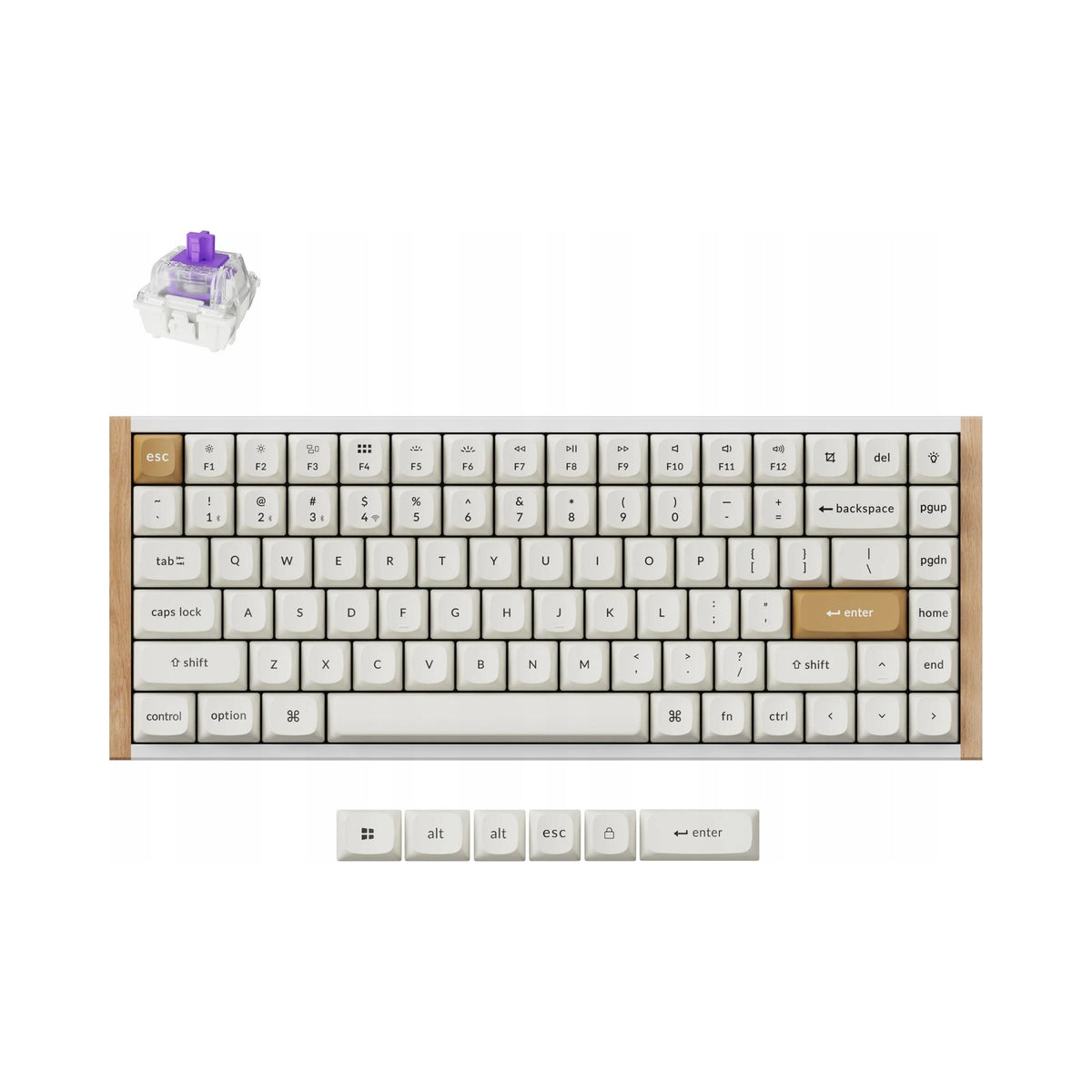 2X Mechanical keyboard Keychron K2 HE