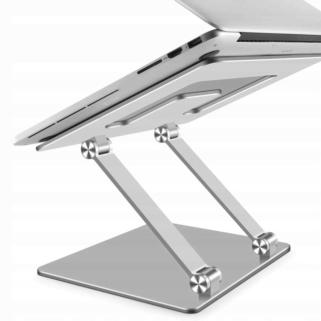 2X Metal Stand Base Holder Adjustable for Laptop Tablet Manufacturer Dac