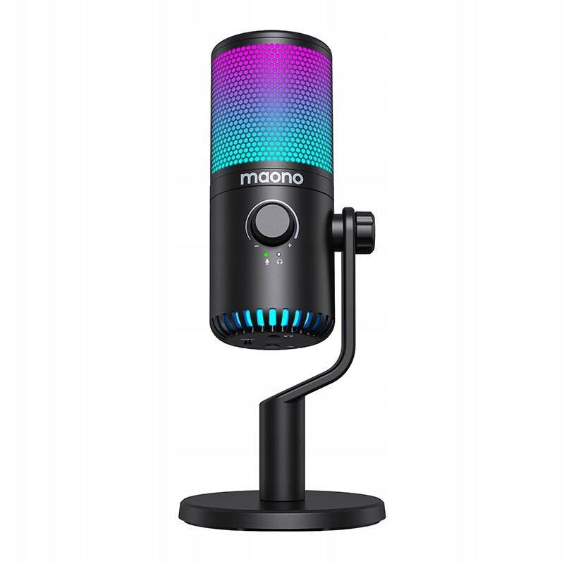 2X Microphone MAONO DM30RGB Gaming Microphone Black Manufacturer code DM30RGB black
