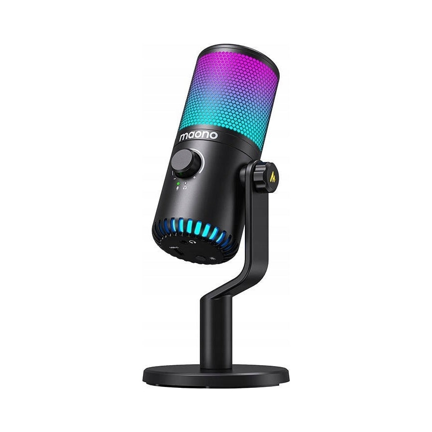 2X Microphone MAONO DM30RGB Gaming Microphone Black