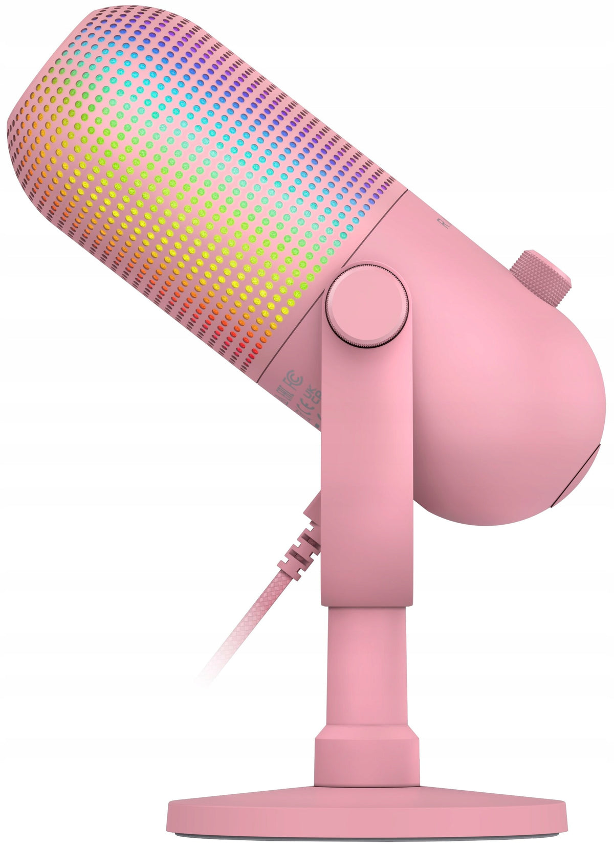 2X Microphone for PC, Laptop RAZER Seiren V3 Chroma Quartz Pink Manufacturer code RZ19-05060300-R3M1