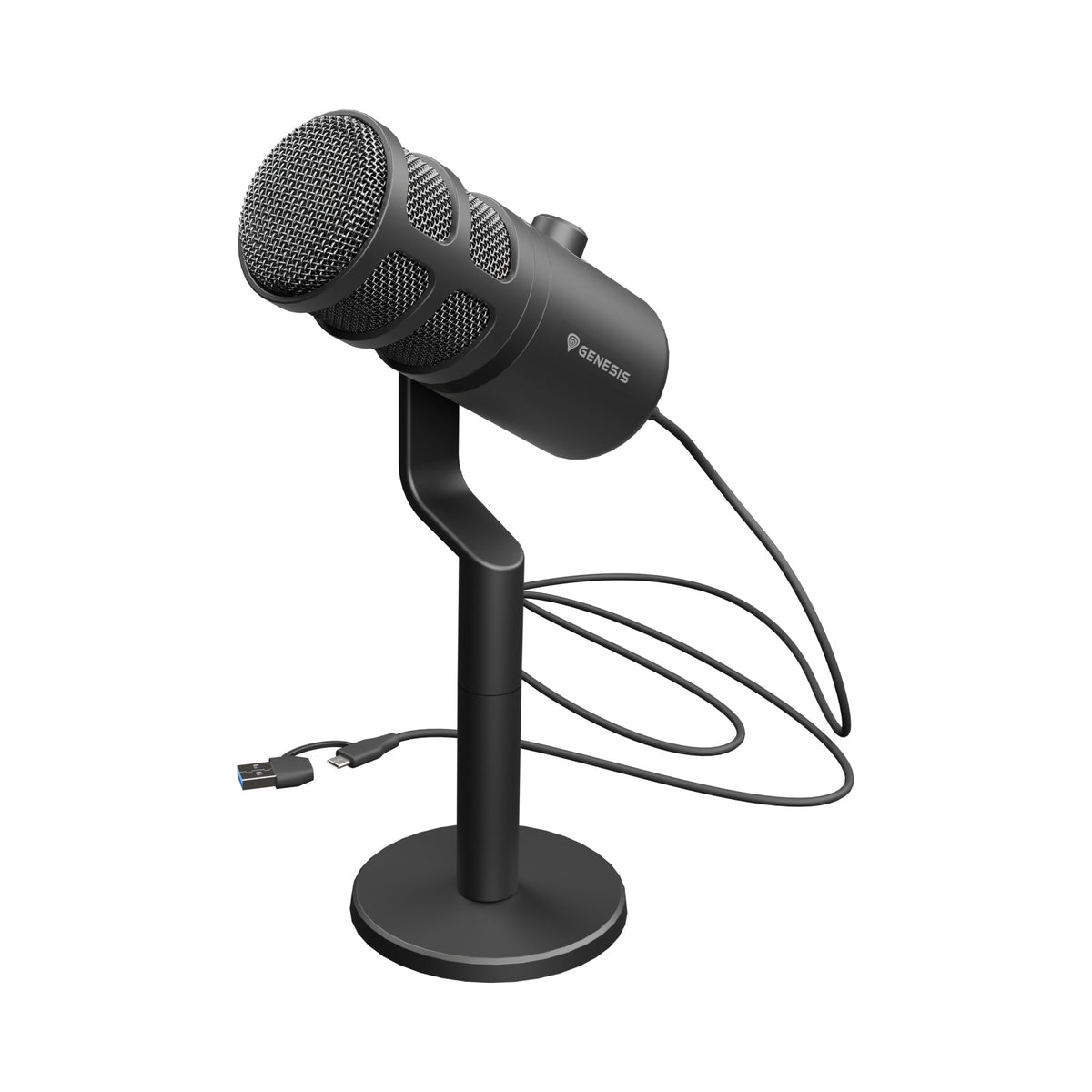 2X Microphone for computer GENESIS Radium 350D Black