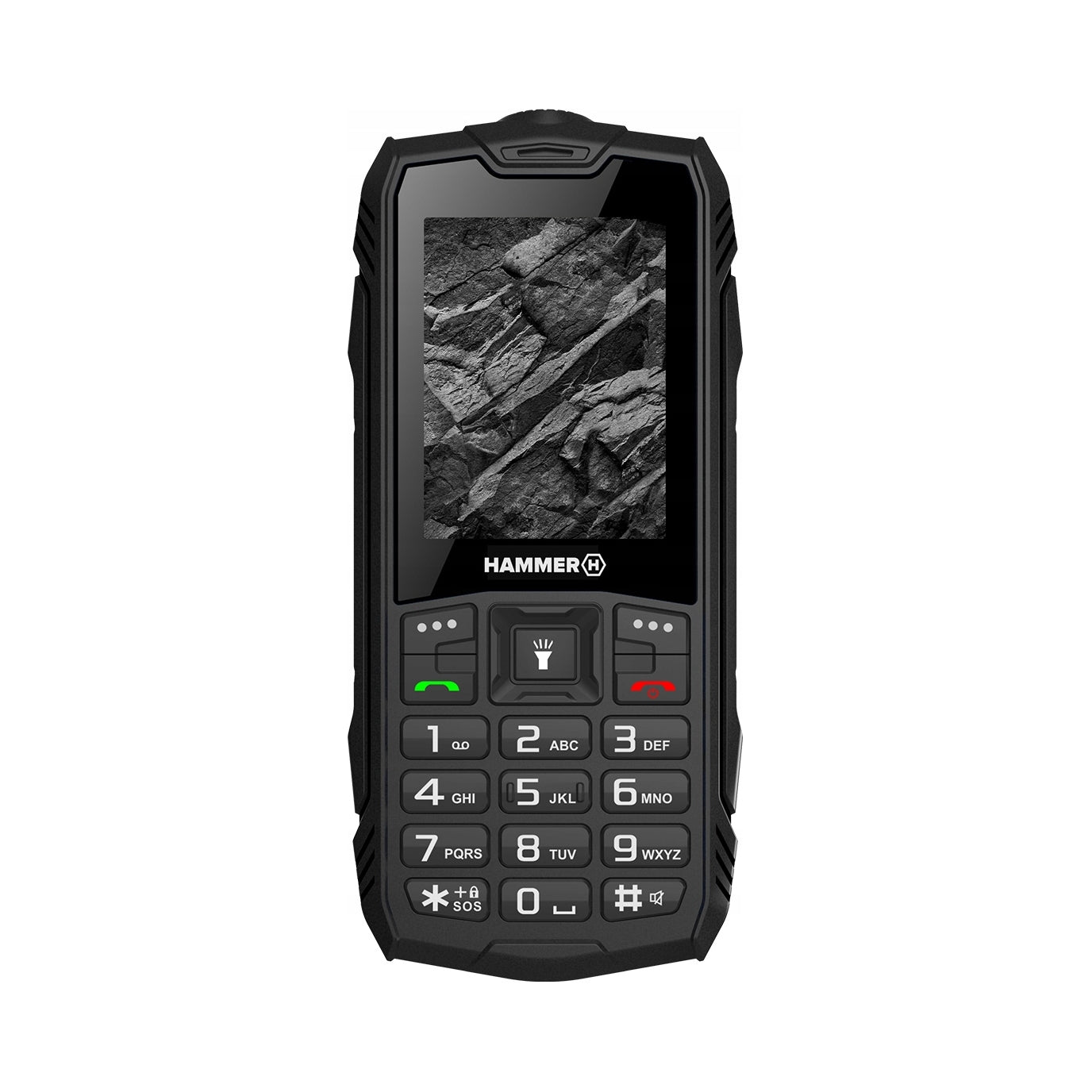 2X Mobile Phone HAMMER Rock Black