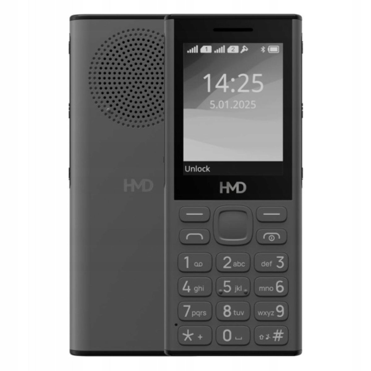 2X Mobile phone HMD 130 grey
