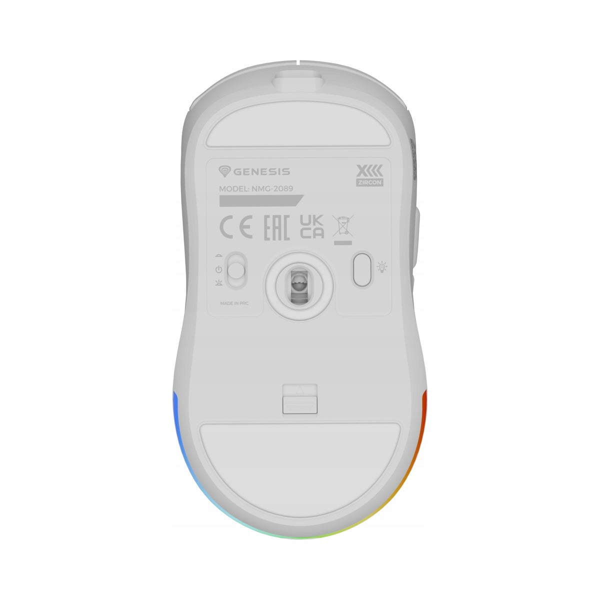 2X Mouse GENESIS Zircon XIII White