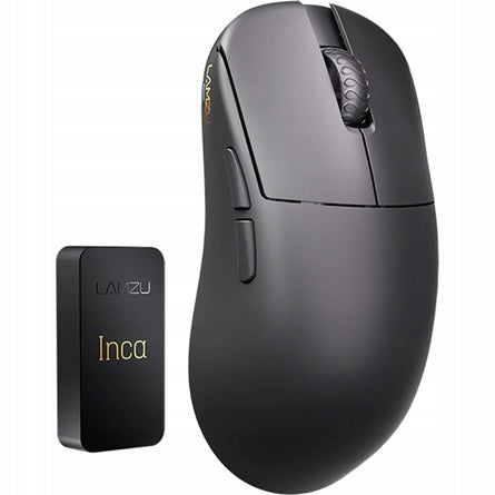 2X Mouse LAMZU Inca 8K Black Model INCA BLACK