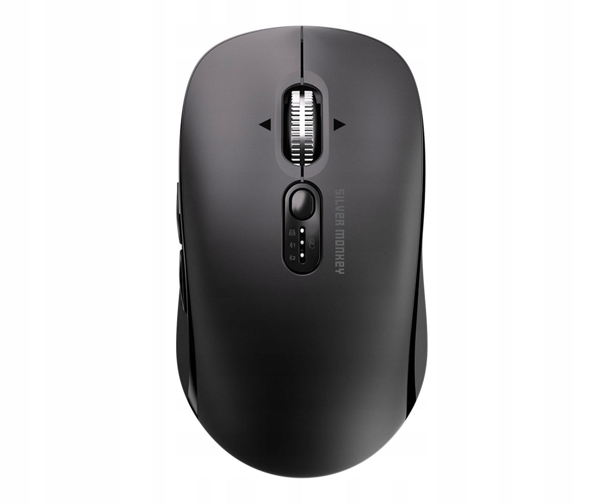 2X Mouse Silver Monkey Mobile Plus Wireless Optical Mouse