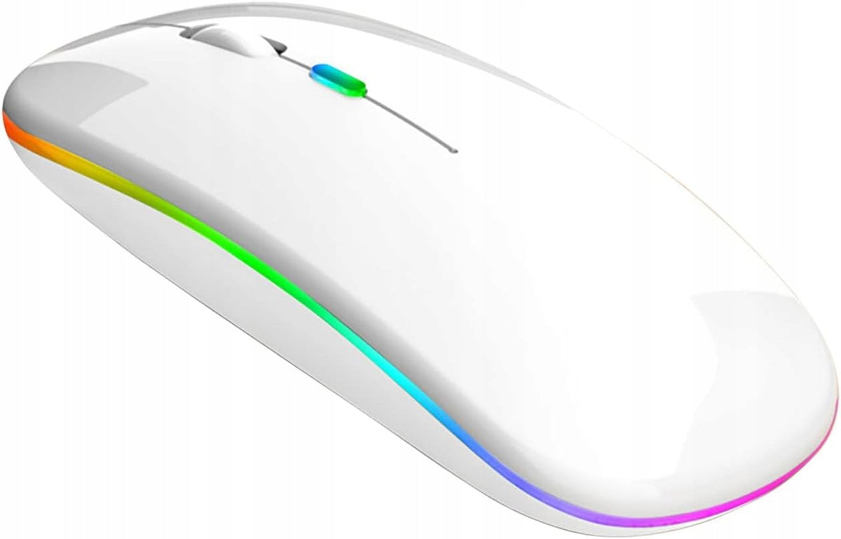 2X Mouse Wireless USB WiFi + Bluetooth 5.2 LED A15 RGB 1600dpi