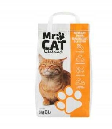2X Mr Cat Clumping Corn Litter 2x 5 l Manufacturer code 5902241738801