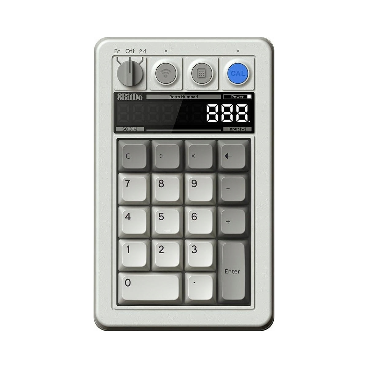 2X Numeric Keyboard 8BITDO Retro 18 Mechanical Numpad and Calculator