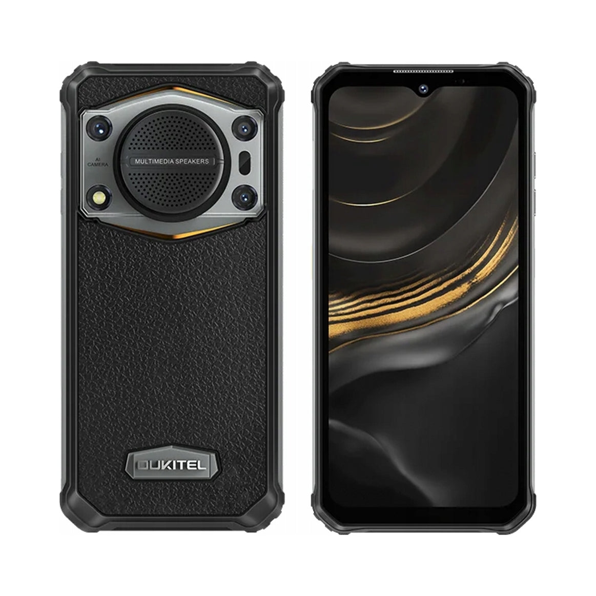 2X OUKITEL WP19 Pro 8GB/256GB, 22000mAh, black