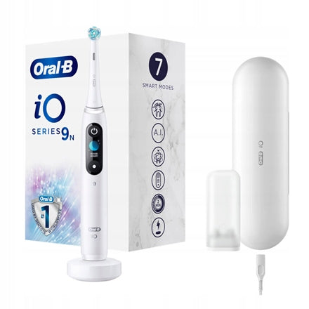 2X Oral-B iO Series 9 Magnetic Electric Toothbrush with Charging Case Kind toothbrush