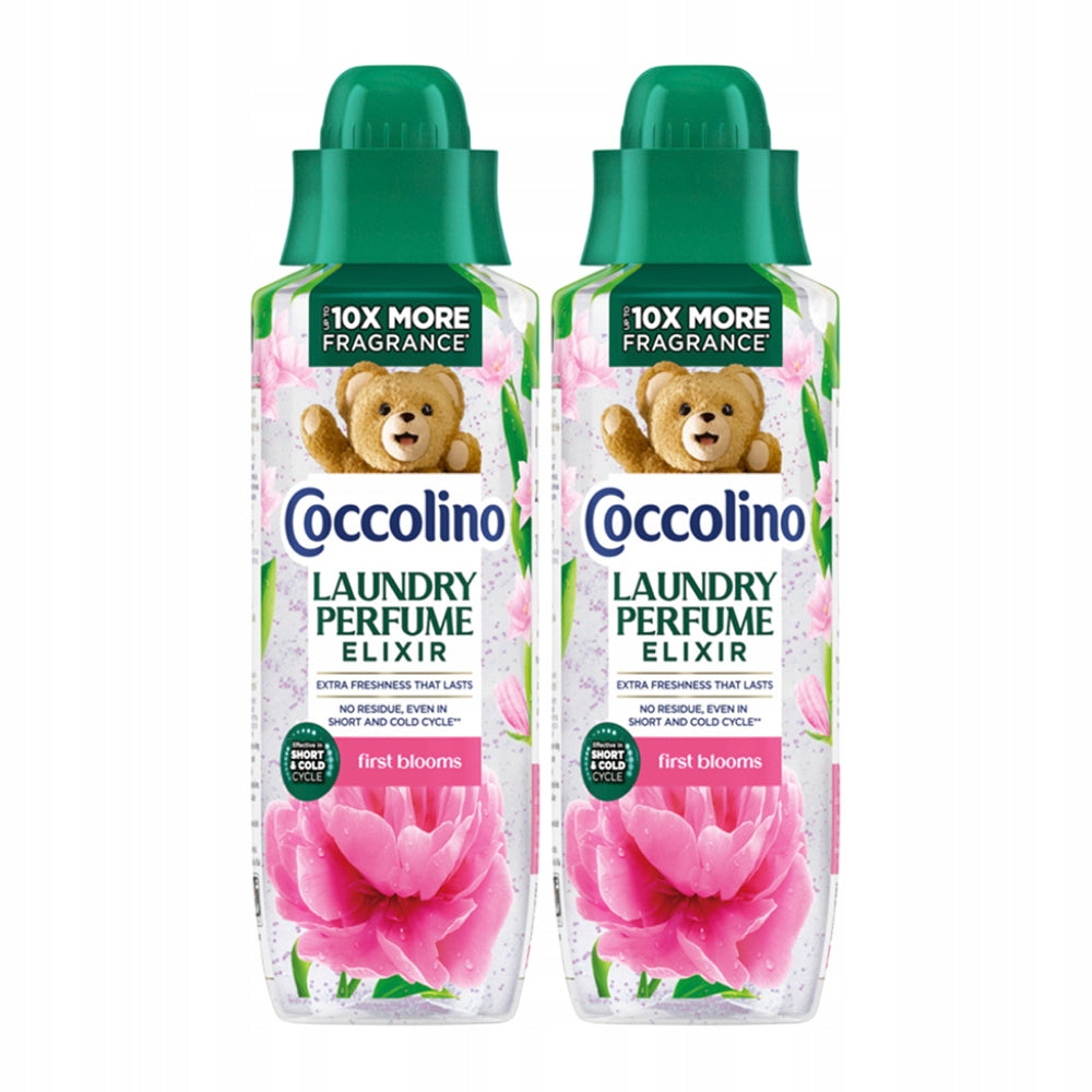 2X PERFUME COCCOLINO PERFUME ELIXIR - FIRST BLOOMS, 460ML