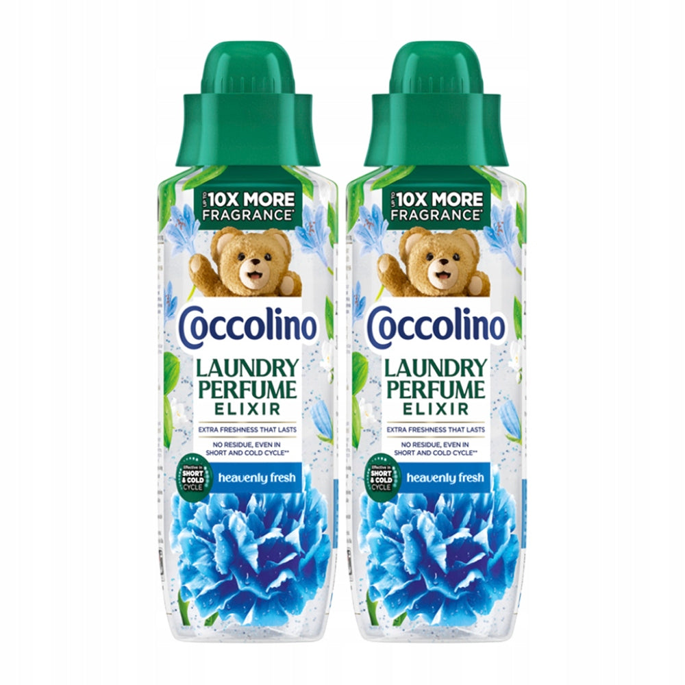 2X PERFUME COCCOLINO PERFUME ELIXIR - HEAVENLY FRESH, 460ML