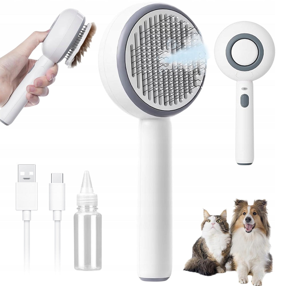 2X PET GROOMING COMB WITH HUMIDIFICATION FUNCTION AND BATTERY 500