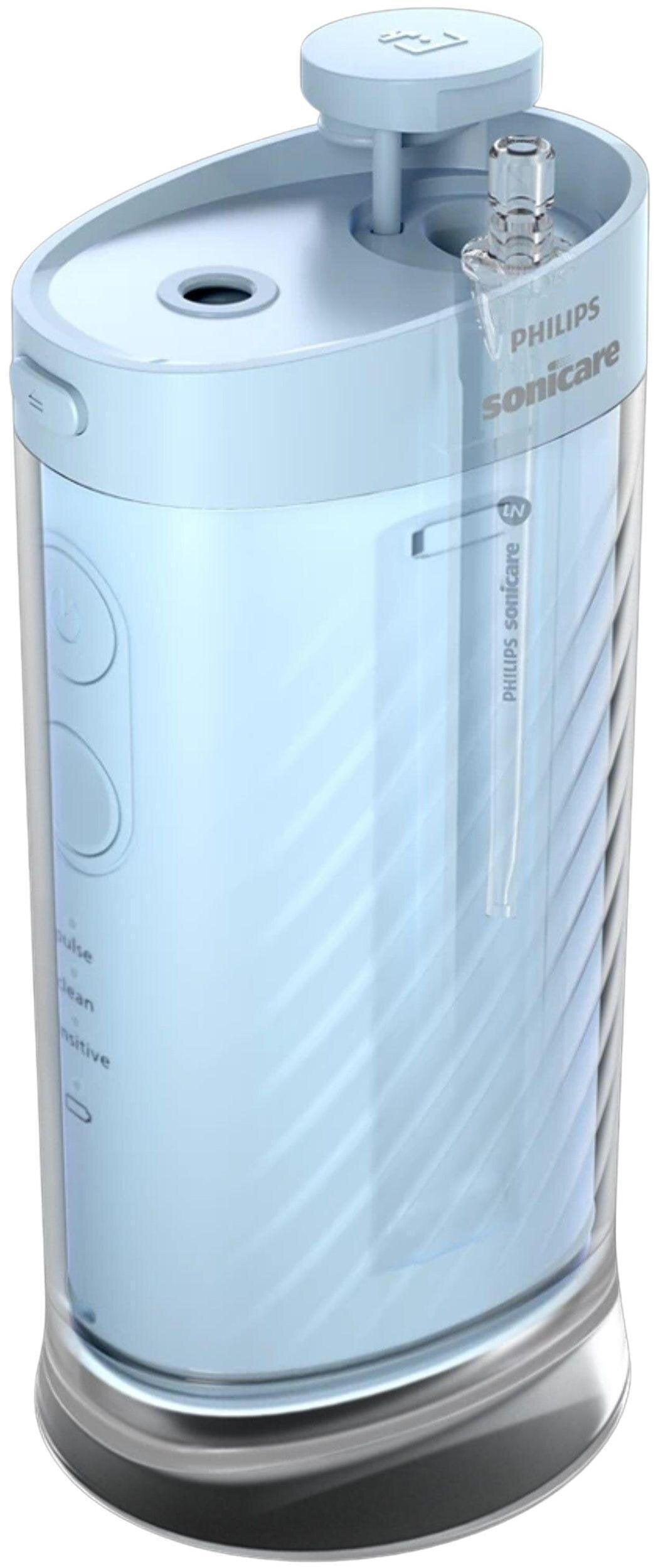 2X PHILIPS Sonicare Compact Flosser 1000 HX3333/24 Blue Brand Philips