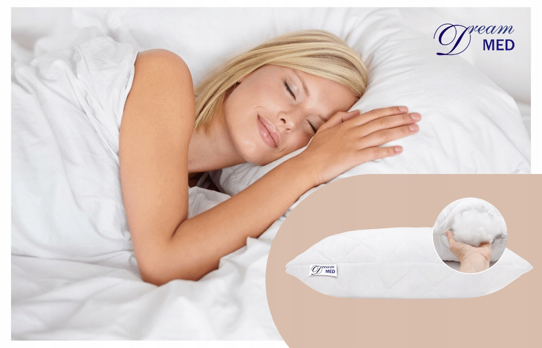 2X PILLOW 50X70 ANTI-ALLERGIC SET THICK QUILTED LOCK PROD. Polish EAN (GTIN) 5904463136311