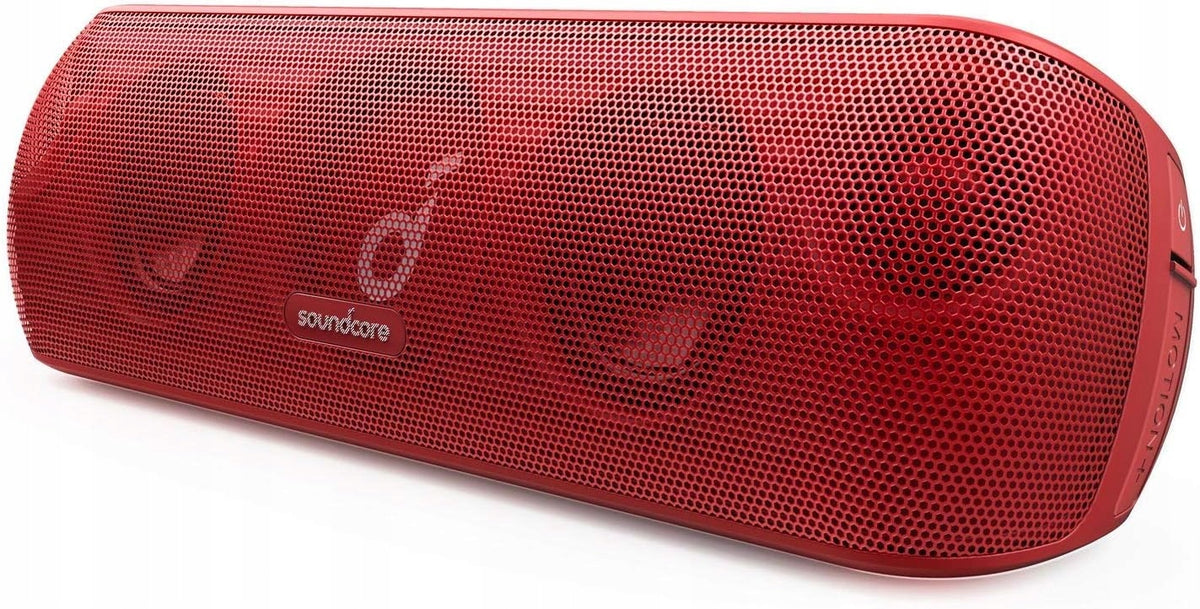 2X PORTABLE SPEAKER ANKER SOUNDCORE MOTION+ PLUS 30W IPX7 RED Brand Anker