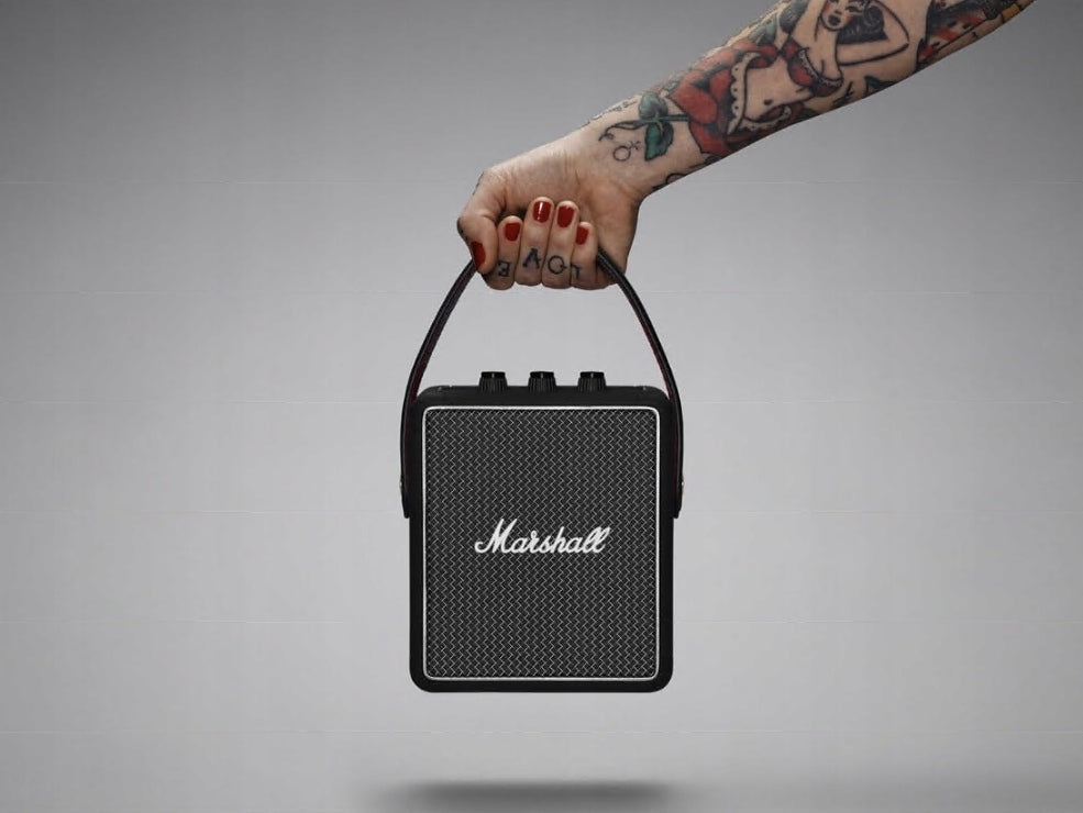 2X PORTABLE SPEAKER MARSHALL STOCKWELL II BLUETOOTH 20W BLACK Model Stockwell II