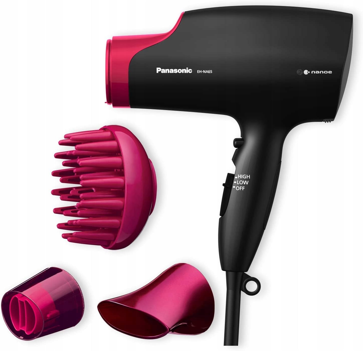 2X Panasonic EH-NA65 hair dryer with nanoe 2000W technology Model EH NA65 K825