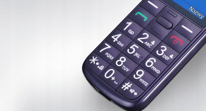 2X Panasonic KX-TU110EXB black [phone for seniors] Built-in memory 512 MB