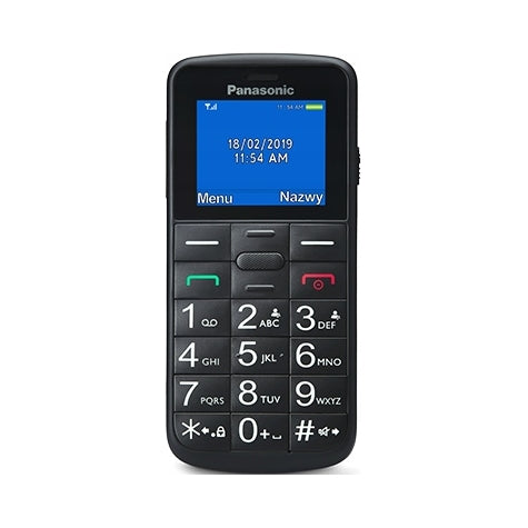 2X Panasonic KX-TU110EXB black [phone for seniors]