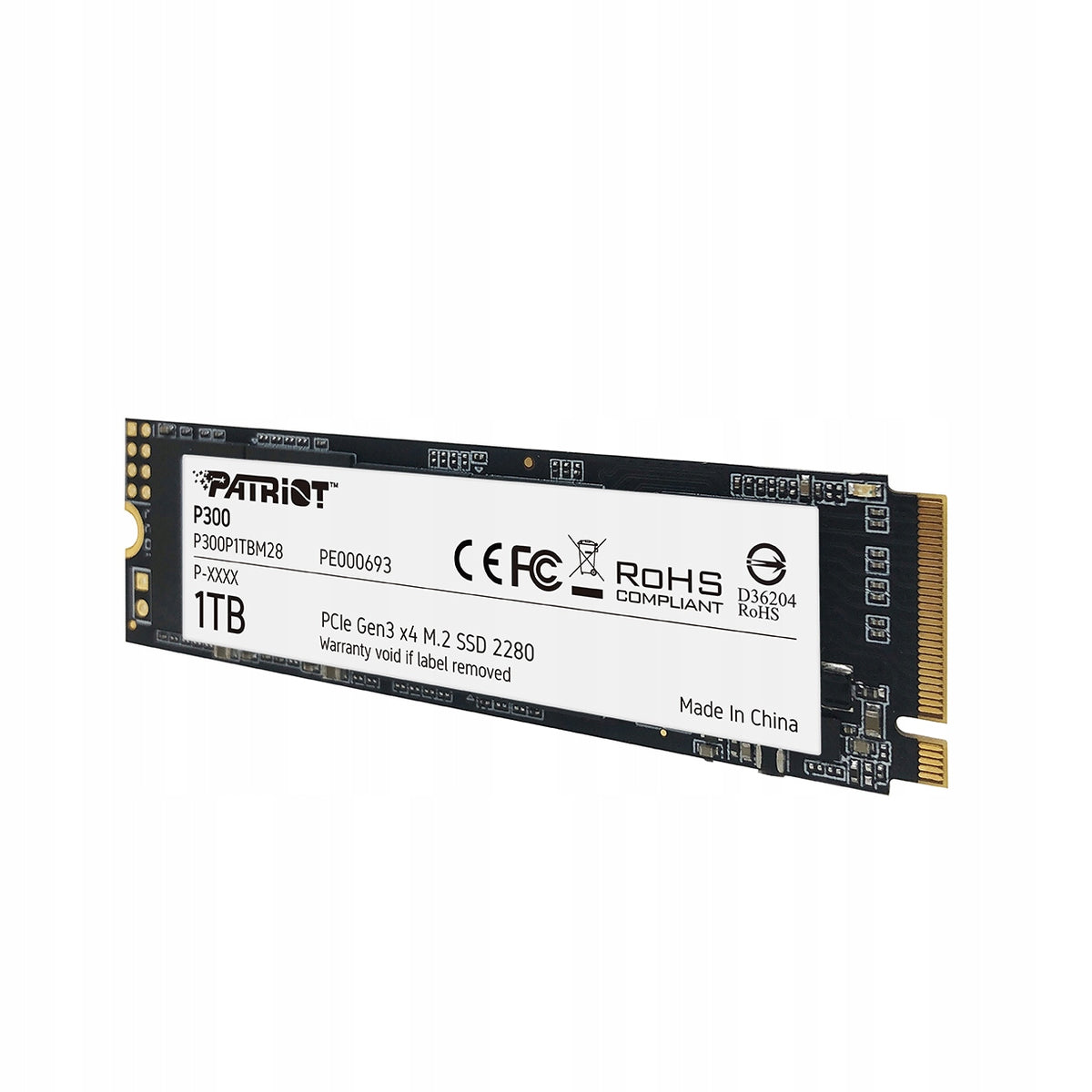2X Patriot SSD Model P300