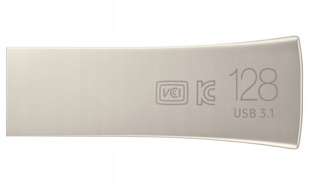 2X Pendrive SAMSUNG BAR Plus Champaign Silver USB 3.1 128GB Color silver
