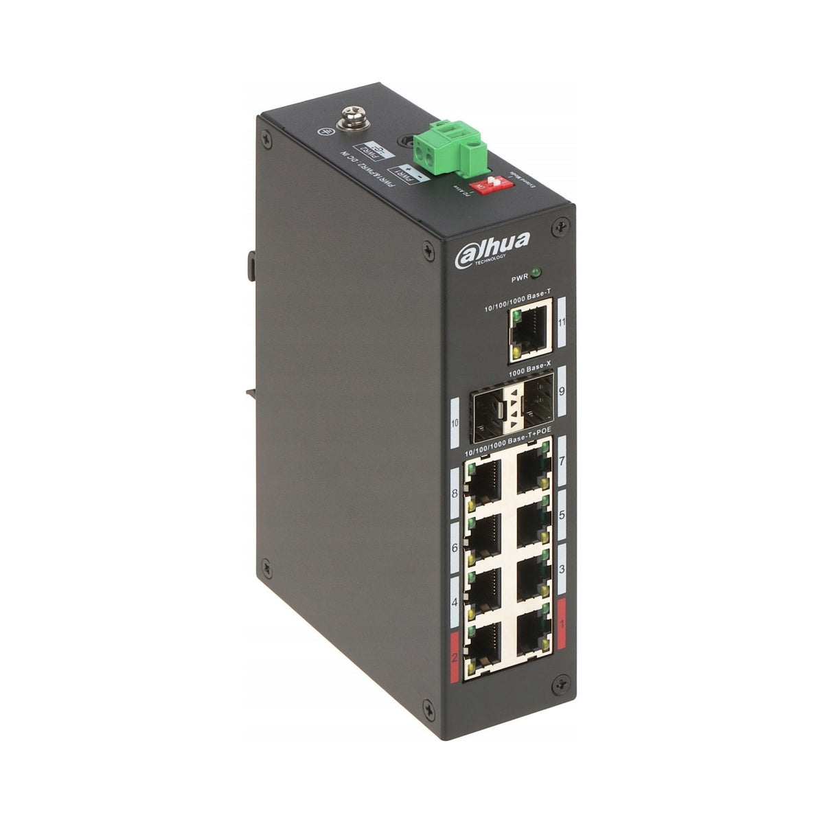 2X PoE Switch 11-Port PFS3211-8GT-120-V2 Dahua