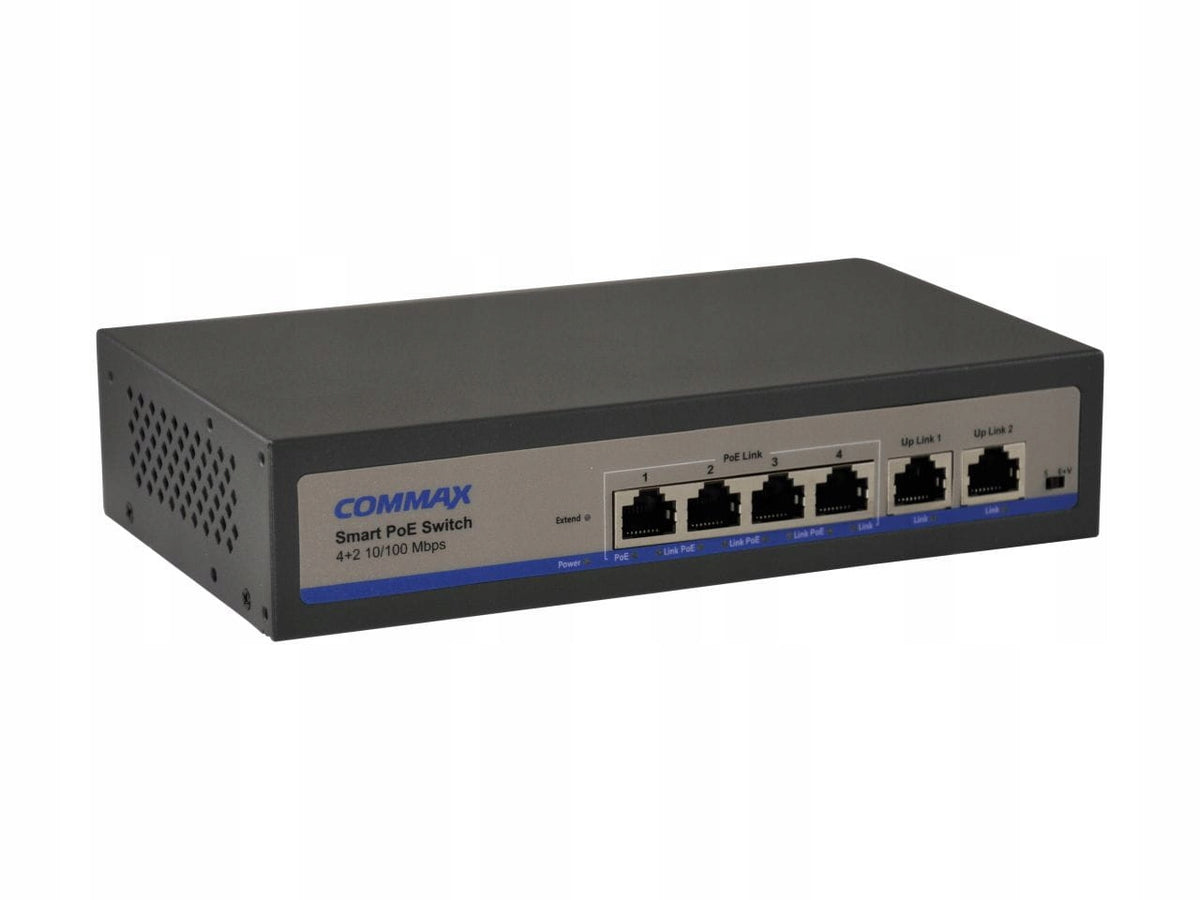 2X PoE Switch CIOT-H4L2 6-port Commax