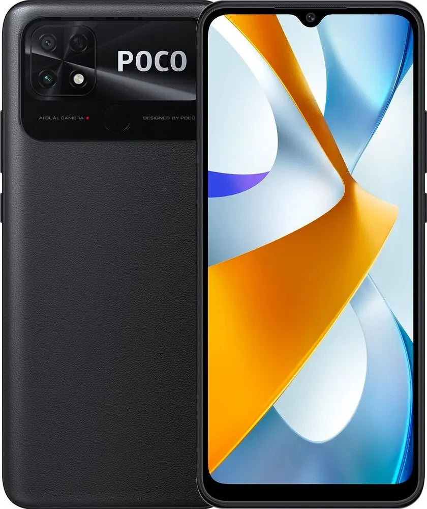 2X Poco C40 3/32GB, 6000 mAH, smartphone, black