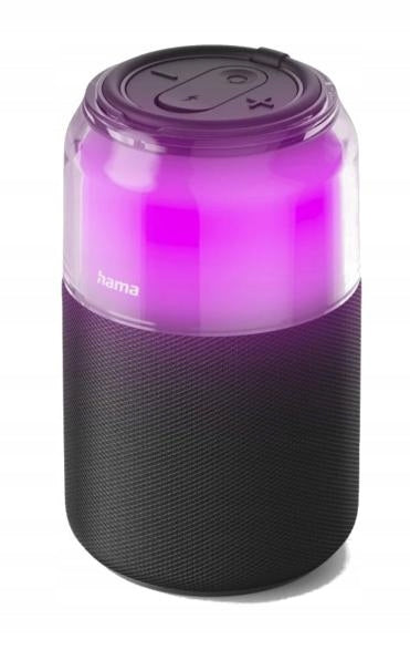 2X Portable Speaker HAMA Can Black