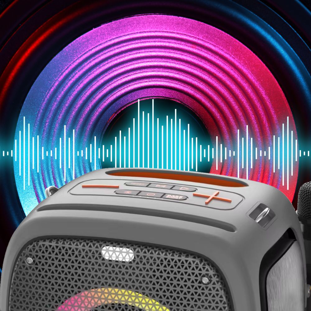 2X Portable speaker Manta Ares SPK340 bluetooth with microphone Karaoke 100W Model ARES