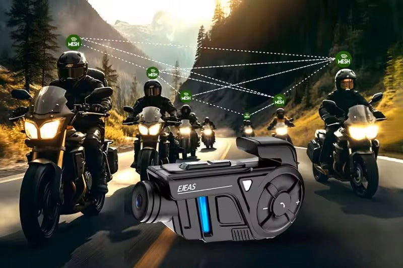 2X Premium Motorcycle Intercom EJEAS K1 pro MESH Bluetooth Wi-Fi + Camera Manufacturer's catalog number TW10084