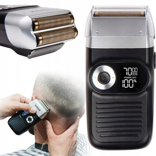 2X RECHARGEABLE ELECTRIC SHAVER Brand Bedee