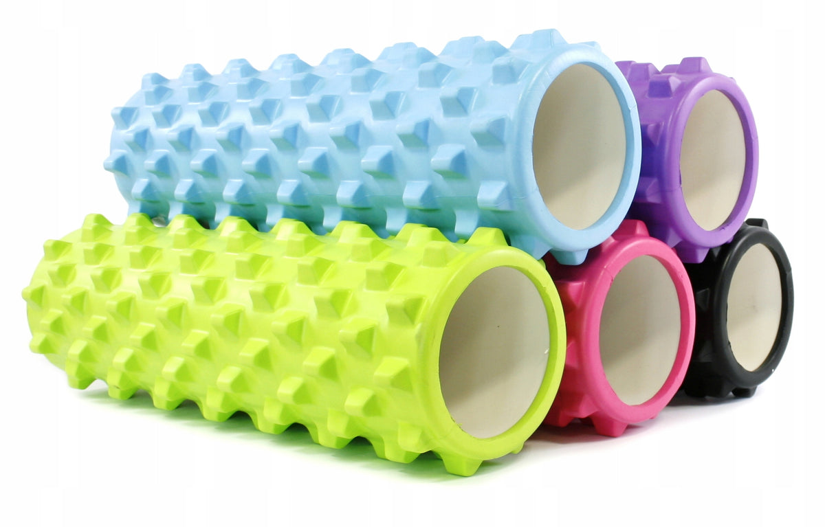 2X REHABILITATION ROLLER FOR MASSAGE 45cm ROLLER YOGA Brand Midex