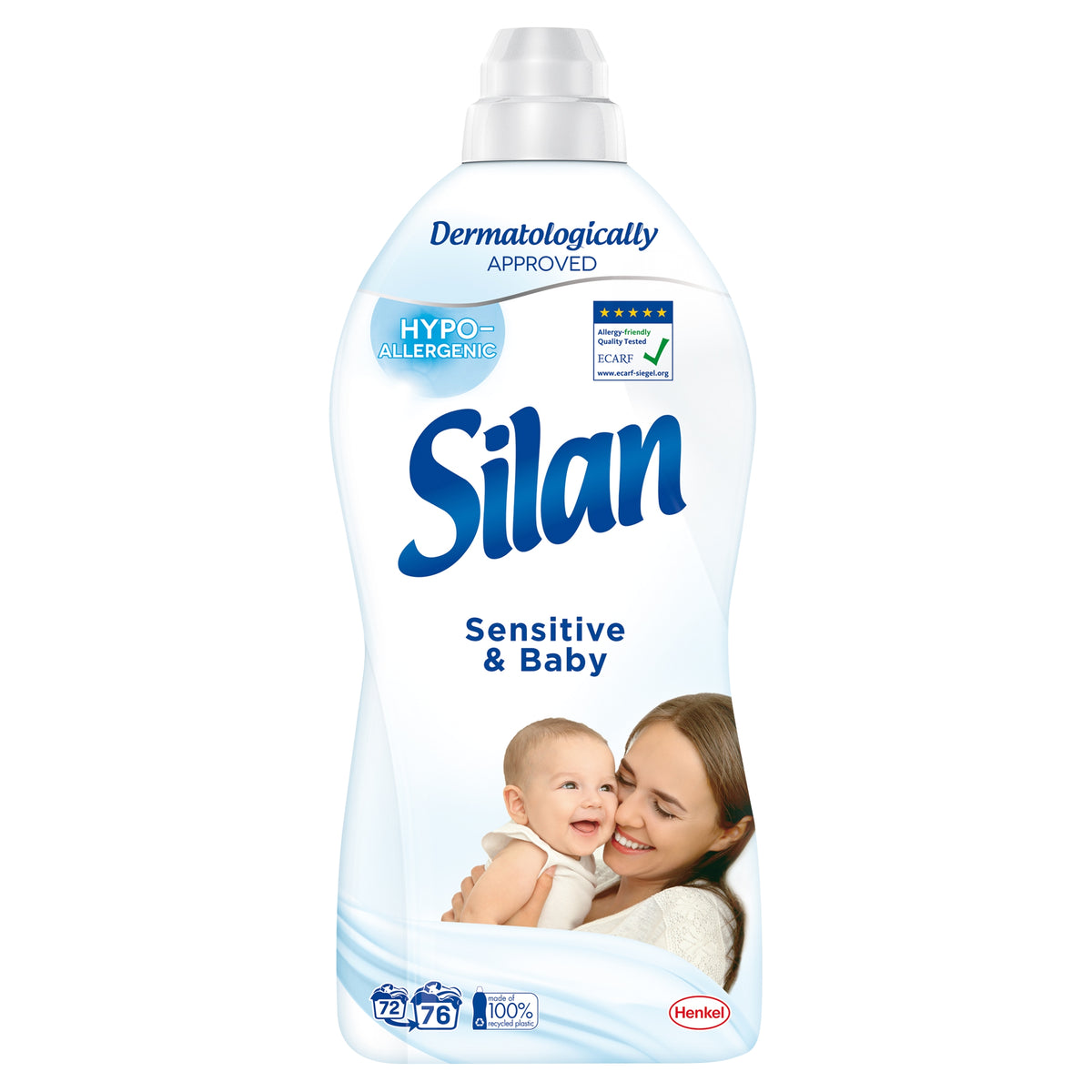 2X RINSE LIQUID SILAN SENSITIVE & BABY FOR ALLERGY SUFFERERS 152 WASHES 2x1,672L Packaging status original