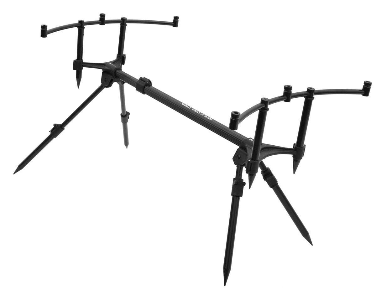 2X ROD POD carp tripod MIKADO BENT POD